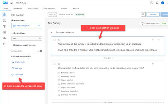 Qualtrics - Question - JavaScript